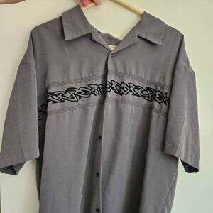 Woodys retro lounge shirt mens xxl